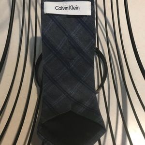 Calvin Klein Accessories - Spring summer Calvin Klein blue plaid tie Calvin Klein Accessories - Spring summer Calvin Klein blue plaid tie